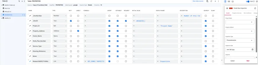 CCC Field App — screenshot