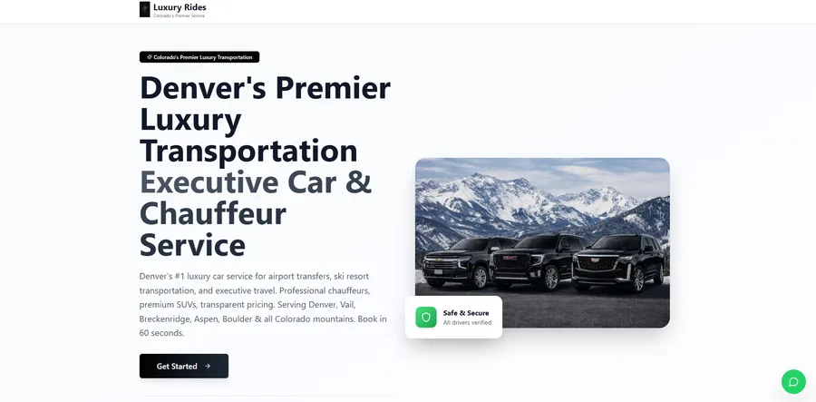 Luxury Rides Denver — screenshot