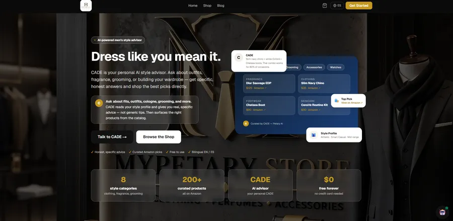 MyPetary Store — screenshot